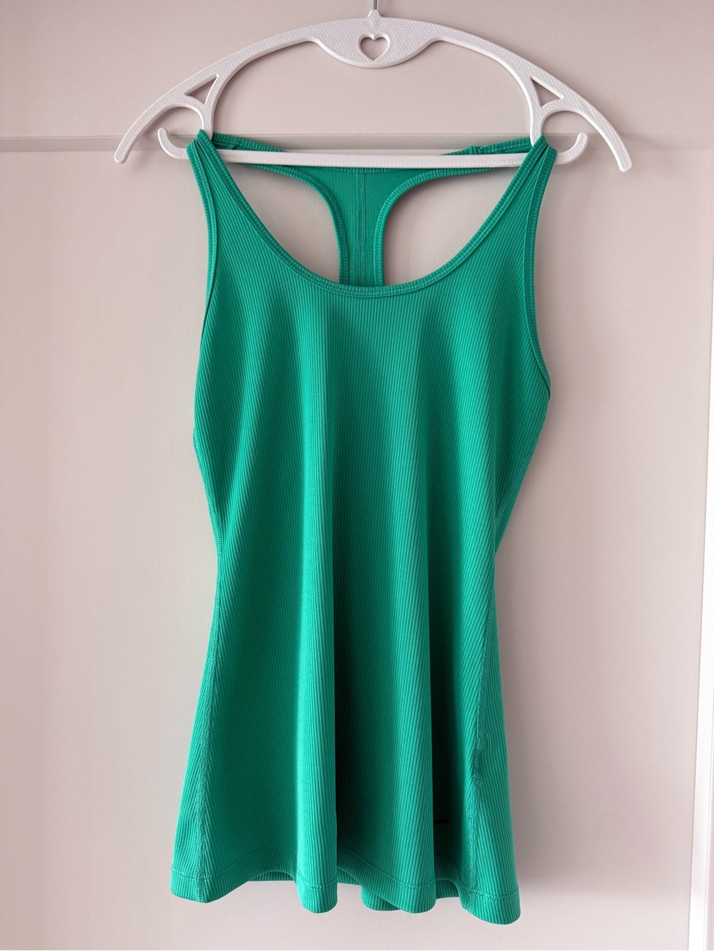 Nike Emerald Green Ribbed Racerback Tank